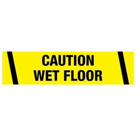 Caution Wet Floor Barricade Tape